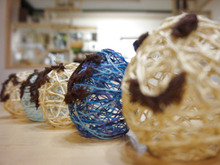 文字が変えられる♪キュートな毛糸エッグ