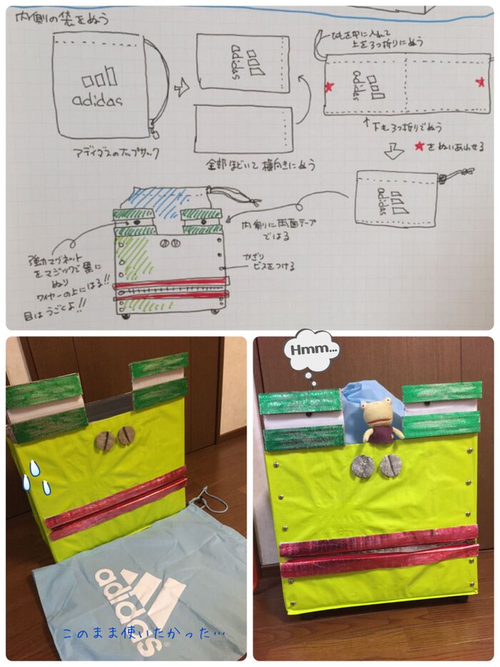 中袋の作り方他…