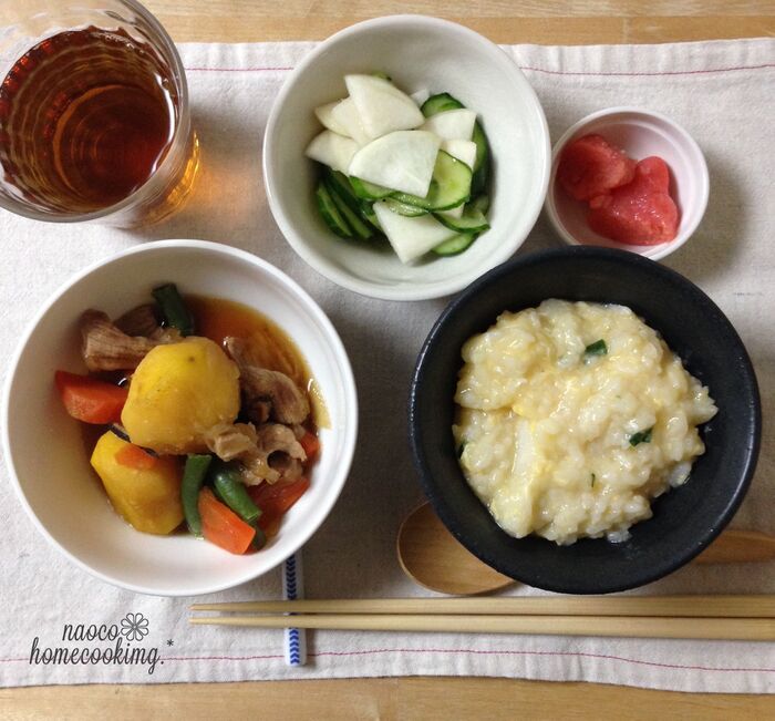 身体に優しい 〜油を使わない、こっくり味のおかず♪