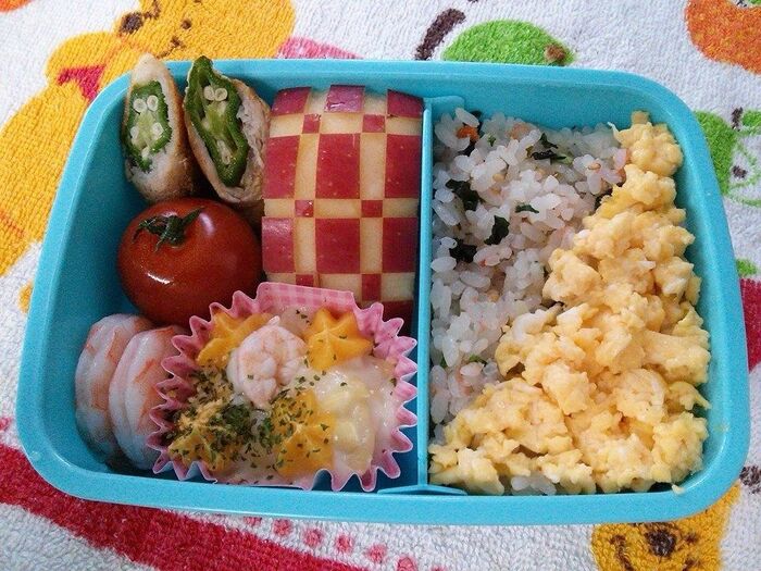 キャラ弁じゃなくても可愛く見せるコツ。彩りのポイント!