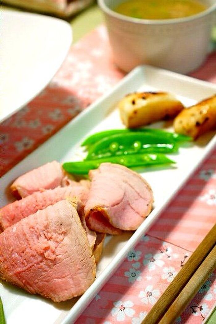 メニュー③低温ローストポーク