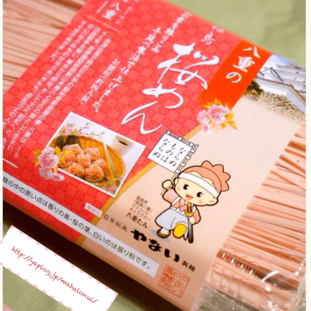 カルディで見つけた桜めん