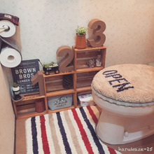 100均のボックスを使用してトイレの収納バージョンアップ