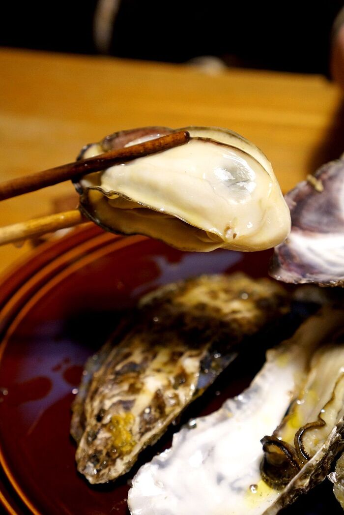 今年は牡蠣が大きいそうです。