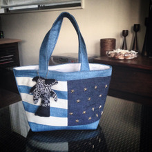 100均バンダナでぷっくらチャーム♡