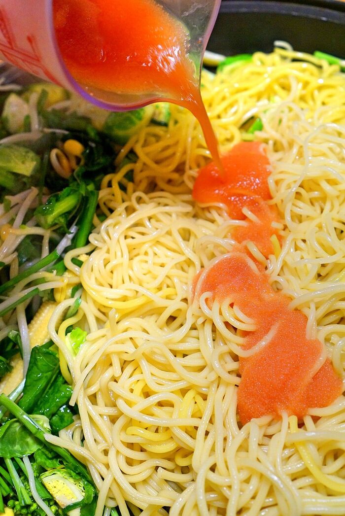 手順3.合わせ調味料を入れる