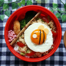 タコライスのミツバチ弁当