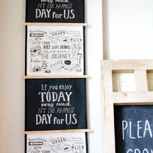 材料費200円!100均不織布トートで貼るだけ簡単!タペストリー☆