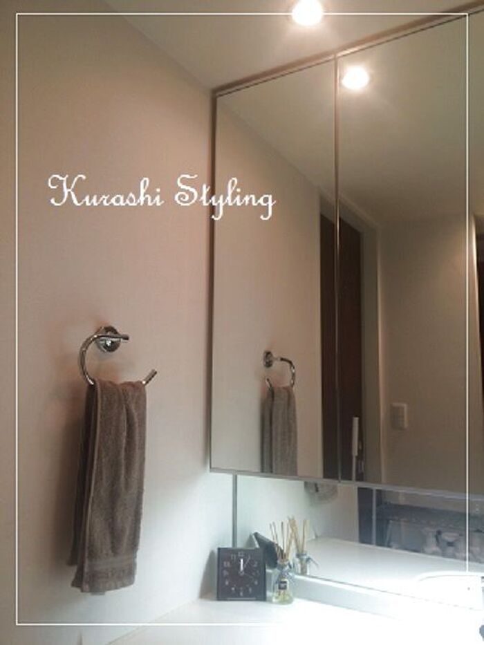 コチラ洗面所鏡裏収納