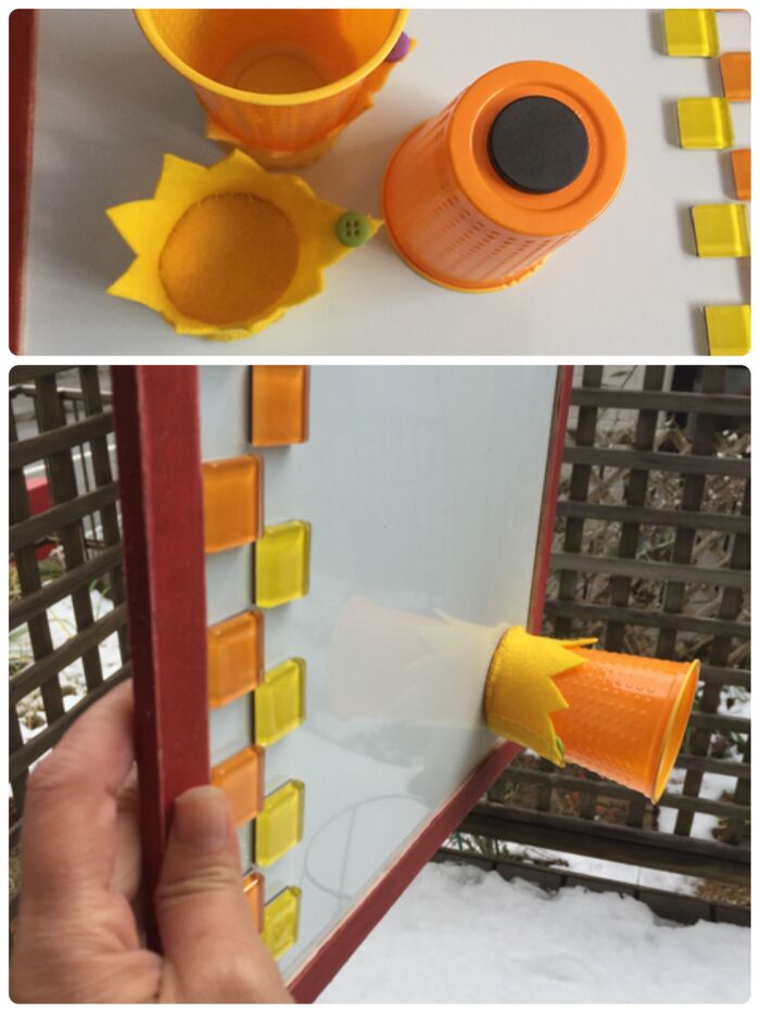 マグネットボードなので!