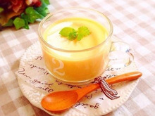 ぷるんぷるん〜♡お口でとける蜂蜜プリン♪