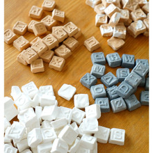 100均粘土で簡単!アルファベットタイルの作り方☆