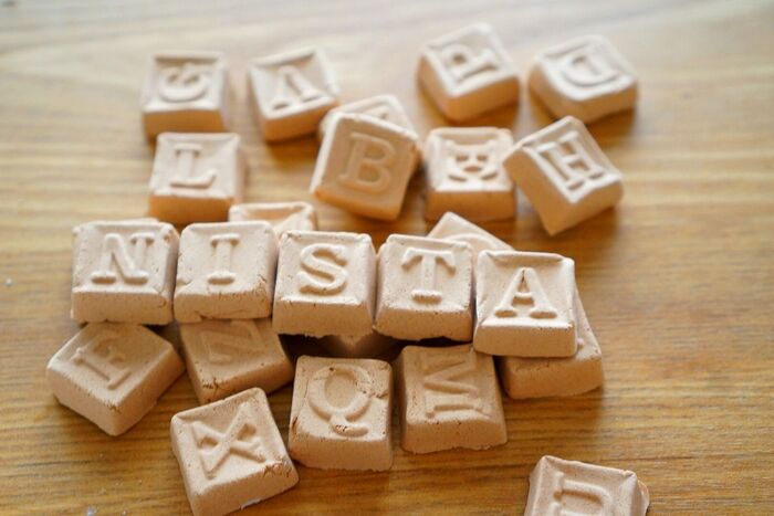 木かるねんどを使用