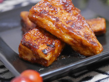 包丁は、つかいません!高野豆腐のスペアリブ風