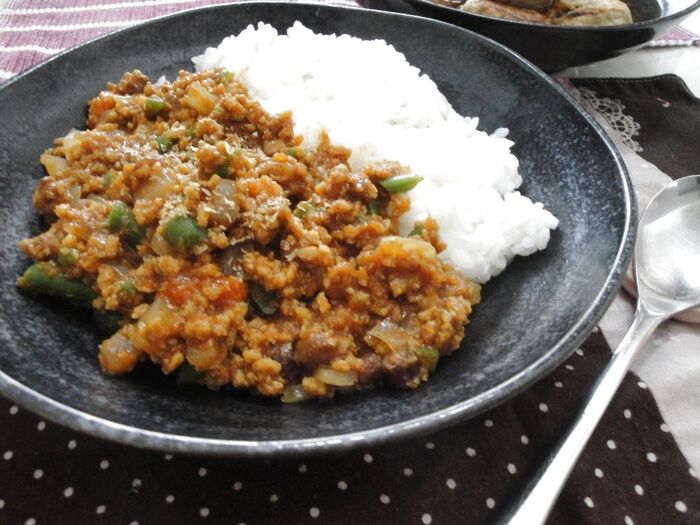 まるでお肉☆高野豆腐でドライカレーのレシピ