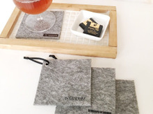 セリアのアイロン転写で。カフェグッズの作り方