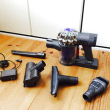 我が家のダイソン⭐️付属部品をズボラ収納