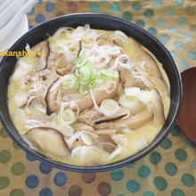 丼で蒸してシェアして食べよう メインになる!麸とツナの中華風茶碗蒸し