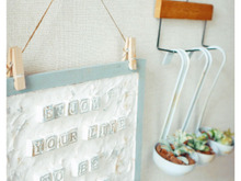 100均粘土とコルクボードで!カフェ風メッセージボードの作り方