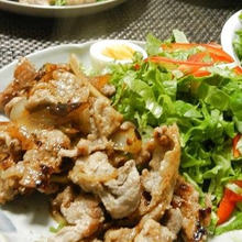 生姜湯の素・救済レシピ~♪豚の生姜焼き