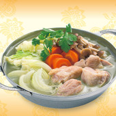 顆粒で簡単レシピ♪タイ料理「グリーンカレー鍋」