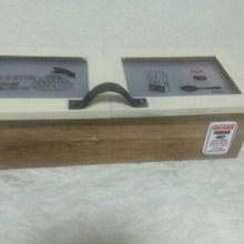 セリアのフォトフレームでカフェ風な箸入れを!