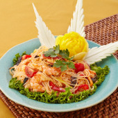 顆粒で簡単レシピ♪タイ料理「タイ風シーフード春雨サラダ~ヤムウンセン~」