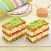 春のお祝いにぴったり♪「春キャベツとごはんのミルフィーユ」