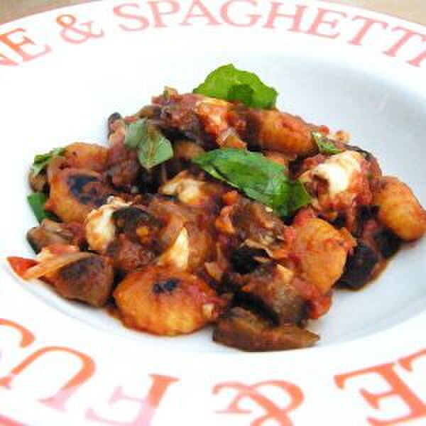 【レシピ】トマトとナスのニョッキ