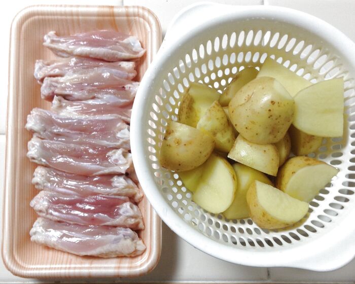 メインの材料2つ☆