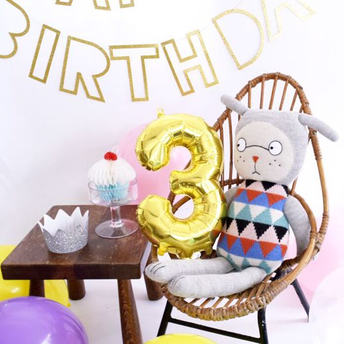 step3 : 数字バルーンを持ってパチリ