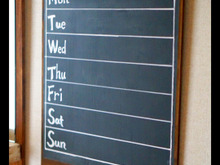 100均のMDF材で簡単!スケジュールボードの作り方!