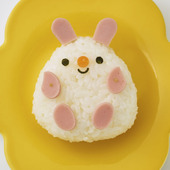 かわいい動物のおにぎり♪「うさぎさんおにぎり」