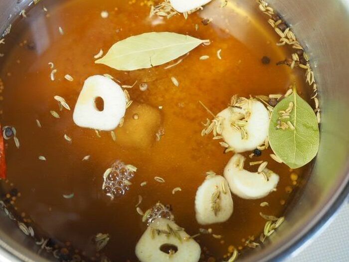 3.ピクルス液を作る
