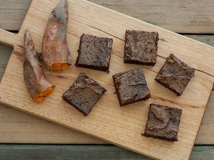 【レシピ】ステビアを使って!スウィートポテトブラウニー