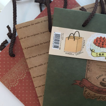 とてもお洒落なケーキ用紙袋
