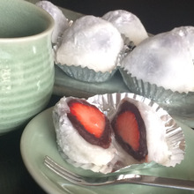 レンジでチン!手作りイチゴ大福