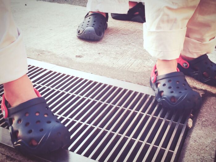 新作crocs♪ 家族リンクで楽しくお出かけ