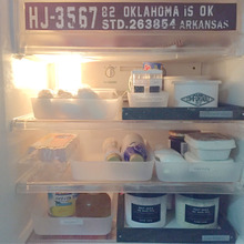 100均アイテムで冷蔵庫の整理整頓!