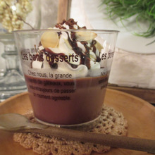 簡単レシピ!2層のとろける濃厚チョコプリン♡