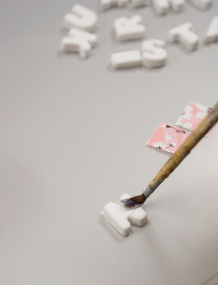 例②デコパージュしてみました