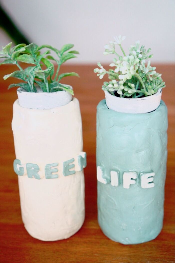 例④空き瓶リメイク