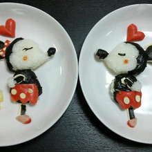 デコおにぎり!チュ♡で完成ラブラブワンプレート!