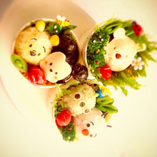 キャラ弁:ツムツムおにぎり弁当~♪