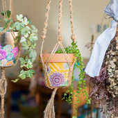 デコパッチでオリジナルのプランターをつくろう!