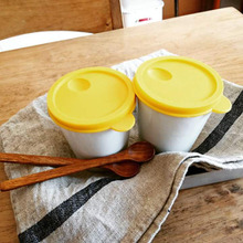 これで100円?♥ダイソー シリコン蓋付き陶器カップ 使い方いろいろ♥
