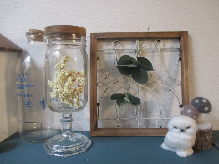 100均材料で!!アンティーク風アイアンフレーム