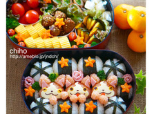 行楽弁当に♪運動会に♪ジバニャン&デコおにぎり