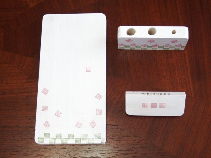 ②春デザインに着色します