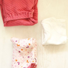 洋服収納★子供のいたずら対策が出来ちゃうたたみ方